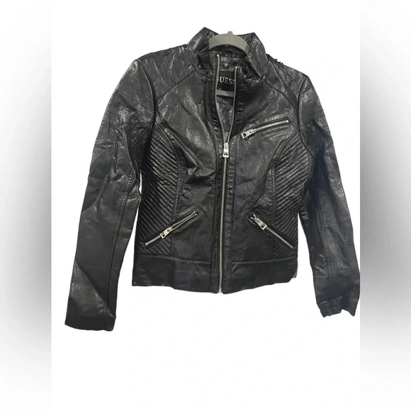 Black Guess Jacket - Picture 1 of 9